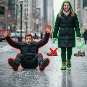 Alternative view of ICEGRIP – Ελαστικά κραμπόν για κάθε τύπο υποδημάτων για την αποφυγή ολισθήσεων και πτώσεων