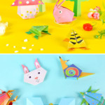 Πολύχρωμο Κιτ Χαρτιού Origami