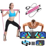 Σανίδα push ups και μπάρα πιλάτες