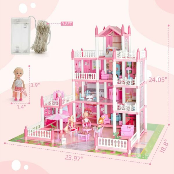 DreamVilla™ παιχνίδι βίλας πριγκίπισσας - Image 9