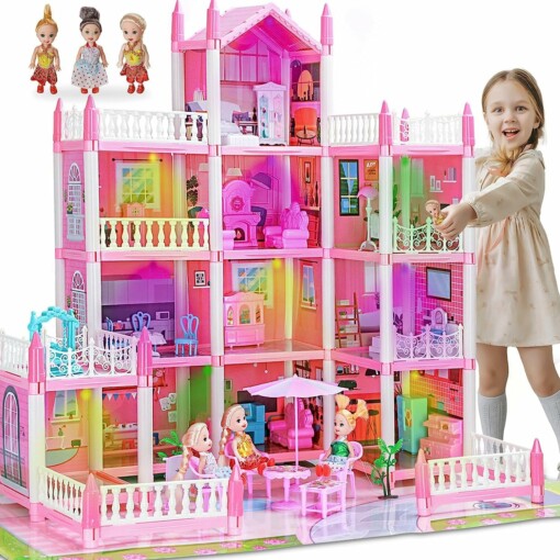 DreamVilla™ παιχνίδι βίλας πριγκίπισσας - Image 7
