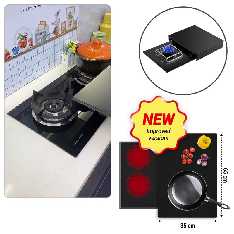 SHELFYSTOVE™ ΠΡΟΣΤΑΤΕΥΤΙΚΟ ΚΑΛΥΜΜΑ ΕΣΤΙΑΣ (65 x 35 x 7 εκ)