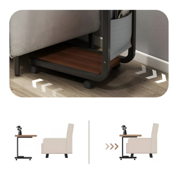 UrbanNest™- Κινητό Πλαϊνό Τραπέζι - Image 3