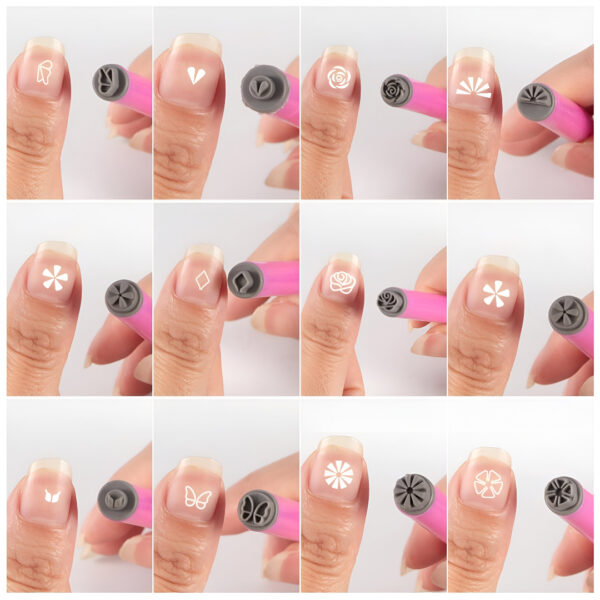 NAILGENIUS™ - Σετ Στυλό για Nail Art - Image 4