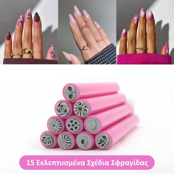 NAILGENIUS™ - Σετ Στυλό για Nail Art - Image 7
