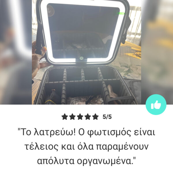 GlowBag™ - Φορητό νεσεσέρ μακιγιάζ με φωτιζόμενο καθρέφτη - Image 7