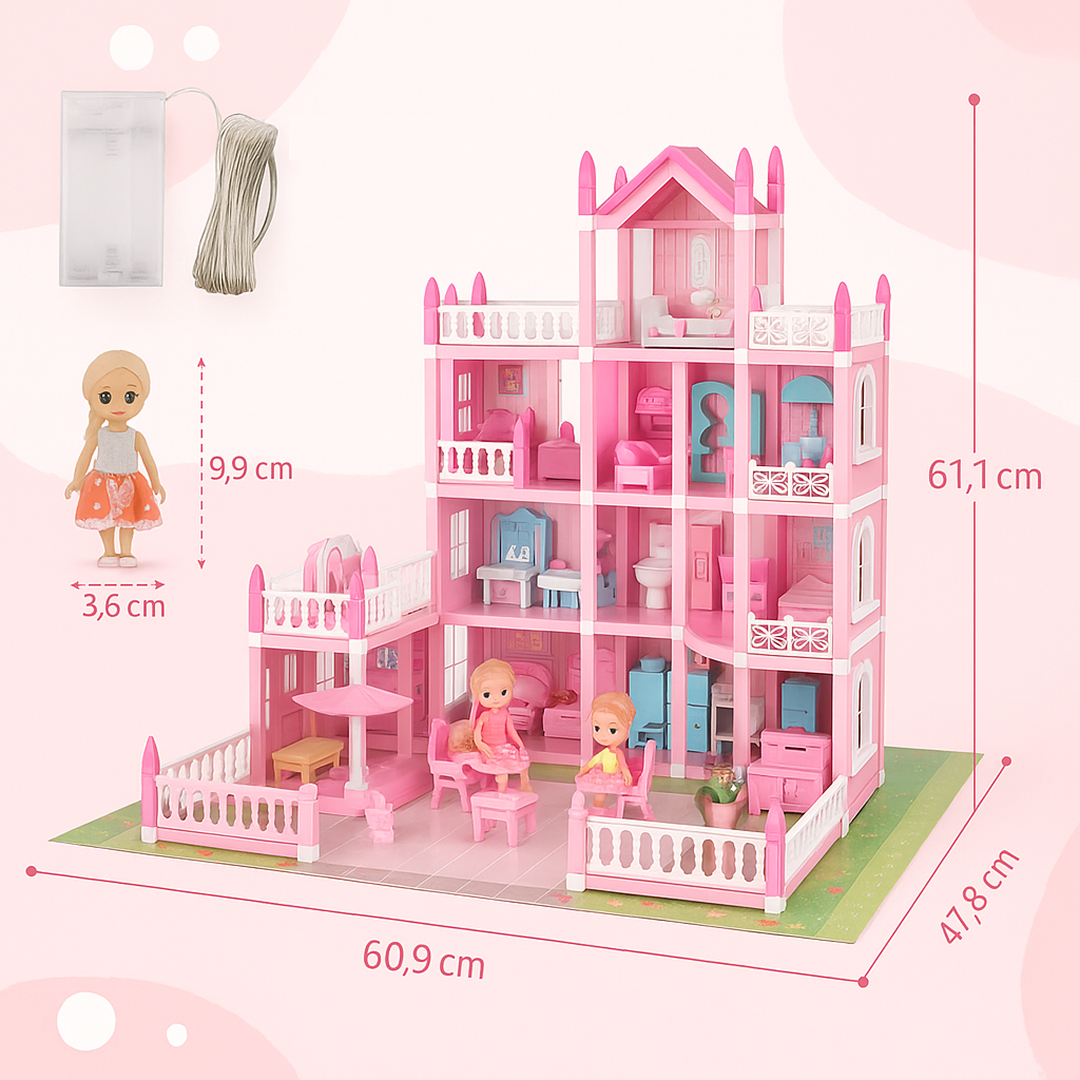 DreamVilla™ – Πριγκιπικό παιχνίδι βίλα - Image 5