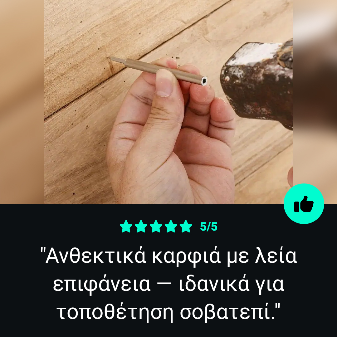 Naox™ - Σετ 500 διπλών καρφιών για σοβατεπί με εργαλεία - Image 6